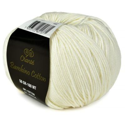 Пряжа Chante Bambino cotton (2003); Состав: 60% Хлопок, 40% Акрил; 50 г / 160 м